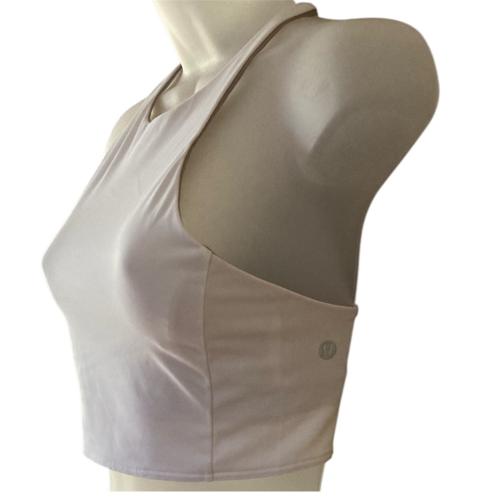Lululemon on Strong Lines Bra Medium Support,
B/C Cup White Size 6 EUC - Picture 6 of 8